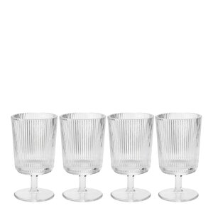 Stelton Pilastro vinglas 18 cl 4-pack klar