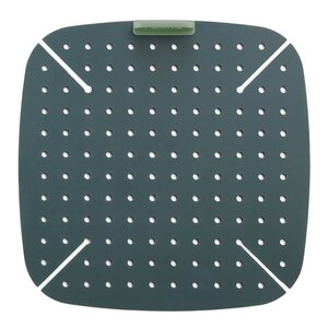 Lékué Silikonmatta till airfryer 22,5x22,5 cm grå
