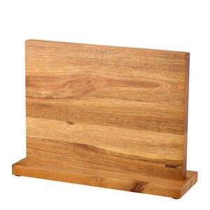 Dorre Kaya XL knivställ 34x26 cm magnet på båda sidor Akacia