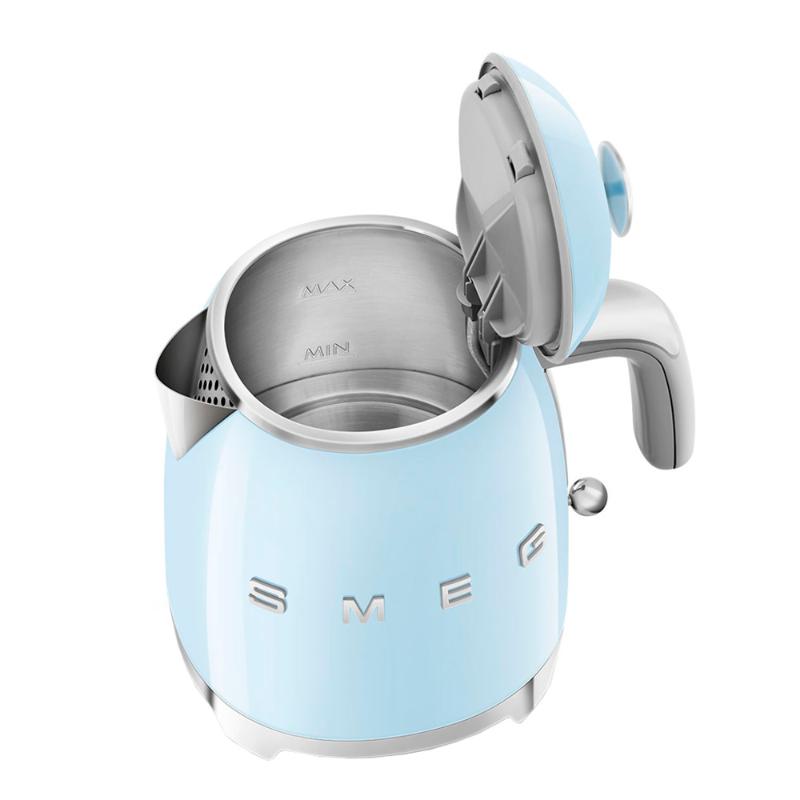 SMEG 50-s Style Minivattenkokare Pastellblå