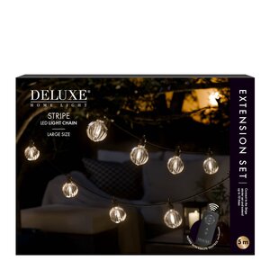 DeluxeHomeart LED Ljusslinga extra set large 5 m stripe