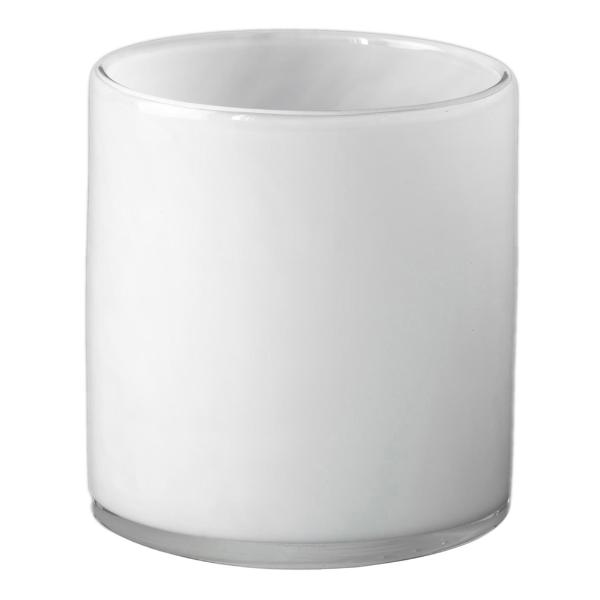 Tell Me More Lyric Ljuslykta 8x8 cm White