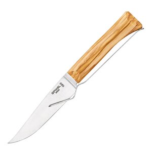 Opinel Specialistes Table ostset kniv och gaffel 25 cm oliv