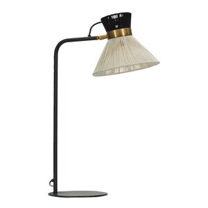 House Doctor Cord bordslampa 56 cm svart