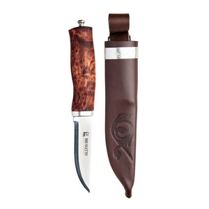 Brusletto Norgeskniven täljkniv 21 cm masurbjörk