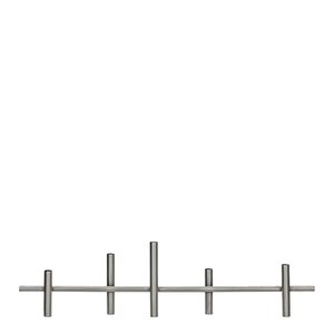House Doctor Maxi ljusstake i järn 80x20 cm antik silver
