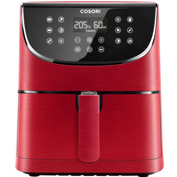 Premium airfryer 2,2kg/5,5L röd