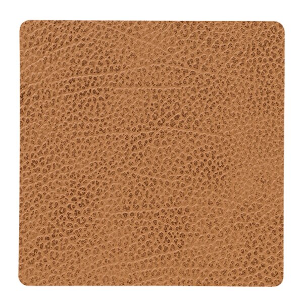LIND DNA Square Hippo Glasunderlägg 10x10 cm Natur