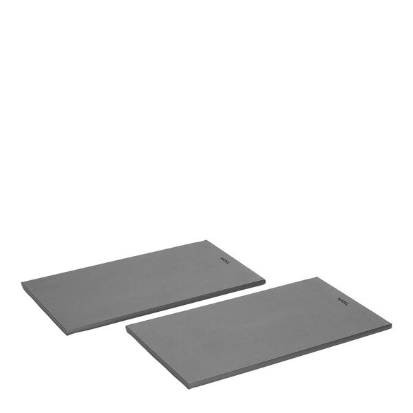 Woll Cut it skärbräda 27x15 cm 2-pack svart