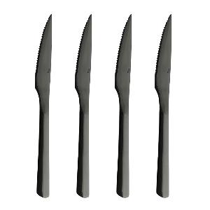 Aida RAW Stekkniv 4-Pack Svart