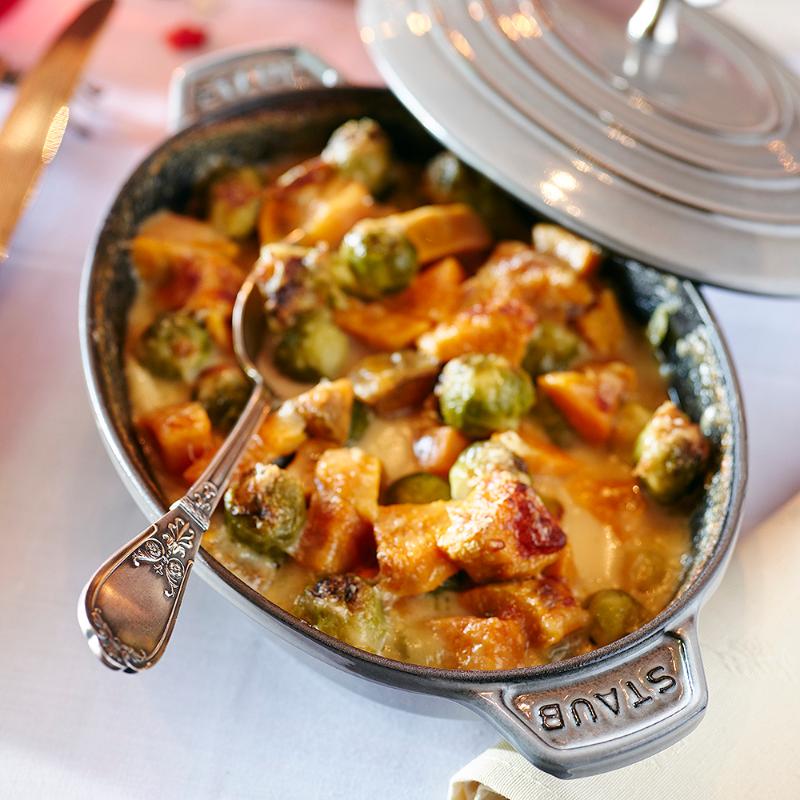 Staub La Cocotte gryta 4,2 L oval Graphite Grey