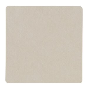 LIND DNA Nupo Square Glasunderlägg 10x10 cm Oyster White