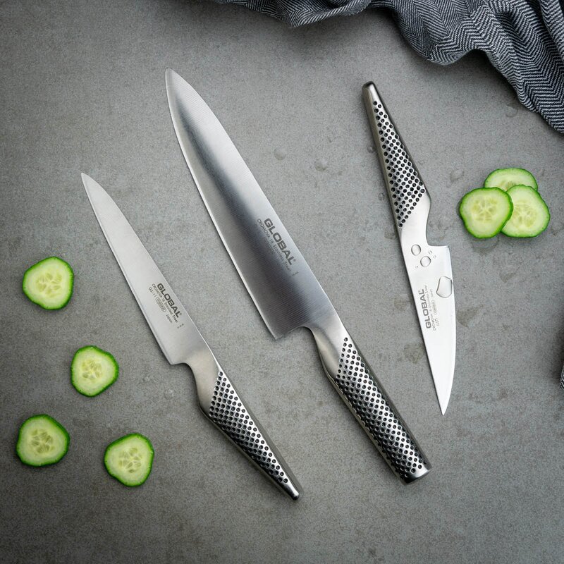 Global Classic knivset 3 delar G-2/GS-1/GS-11