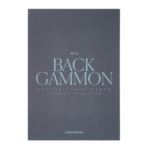 Printworks Classic spel backgammon