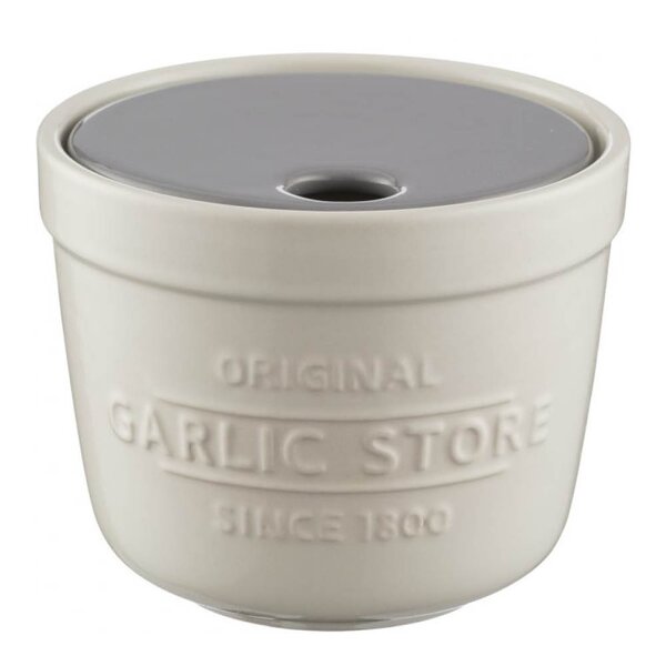 Mason Cash Innovative Kitchen vitlöksgömma med rivlock creme
