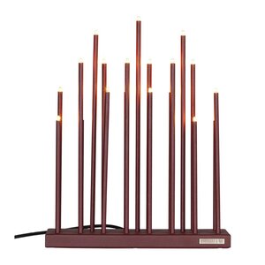 Smak Design Elflugan Ljusstake Original 32x8 cm Oxidröd