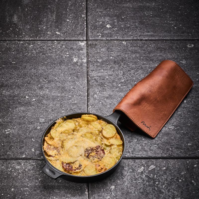 Sabor Moi grytlapp 21x21 cm läder