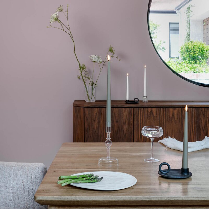 Moods & More Kronljus LED 2,3x30 cm 2-pack silk white