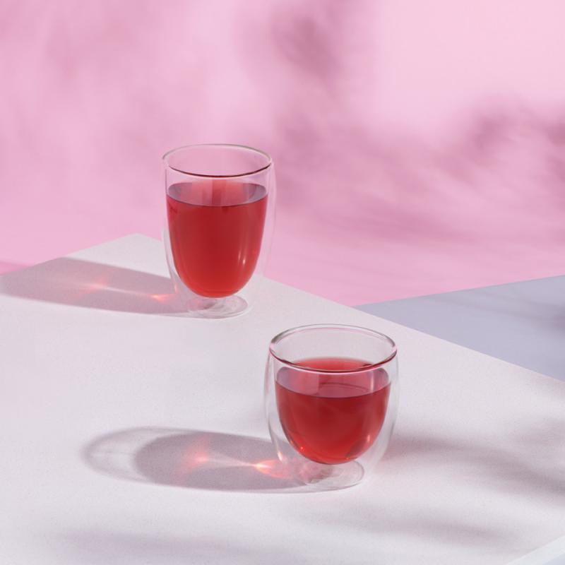 Bodum Pavina Glas dubbelväggad 35 cl 6-pack Klar