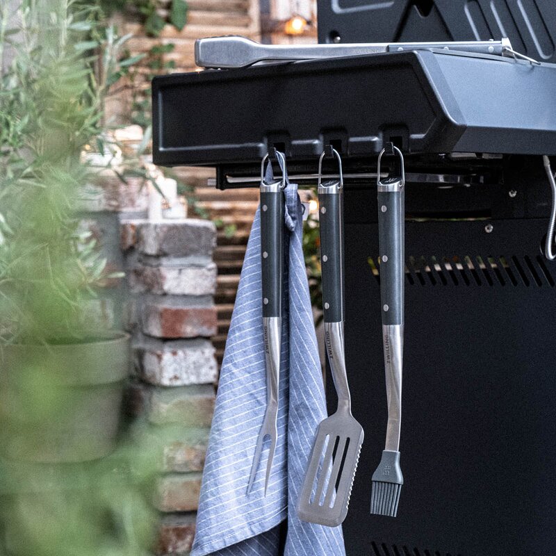 Zwilling BBQ+ pensel 41 cm stål/svart