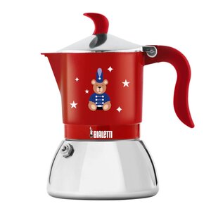 Bialetti Fiammetta espressokokare 4-koppar 15 cl röd