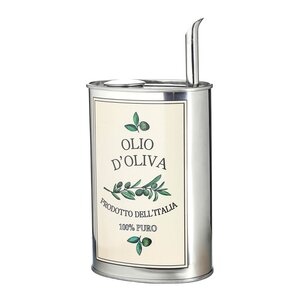 Giovacchino Barni Olio plåtkanna för olivolja 500 ml Olivo