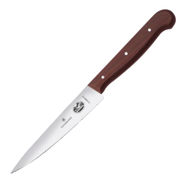 Kebony Grönsakskniv med tandad egg 12 cm