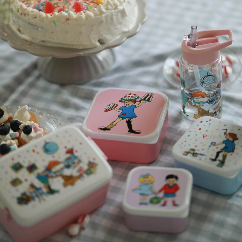 Rätt Start Pippi snacklåda 3-pack Födelsedag