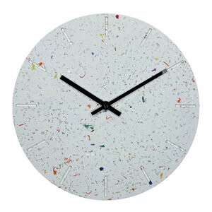 Hemverk RECY väggklocka 28 cm med svart visare