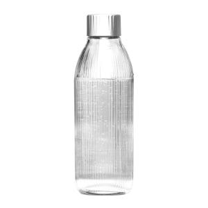 MySoda Glassy glasflaska 1 L silver