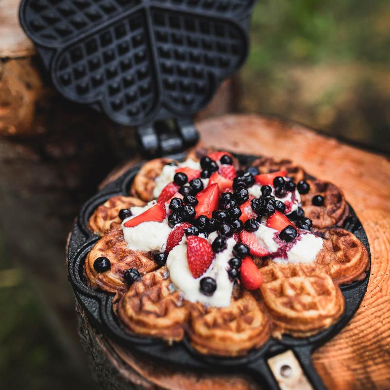 Hällmark of Sweden Våffeljärn i Gjutjärn