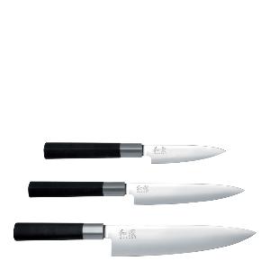 KAI Wasabi Black Knivset 3 delar