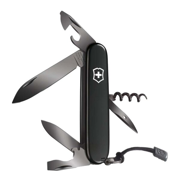 Victorinox Spartan fickkniv 12 funktioner svart