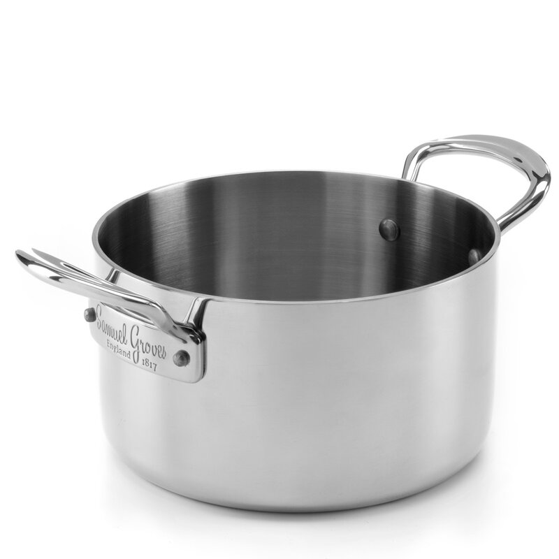 Samuel Groves Classic Stainless gryta med lock 2 L