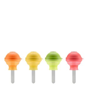 Lékué Lollipop glassform set 4-pack multi