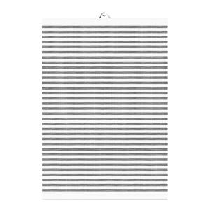 Ekelund Tvärs Kökshandduk 50x70 cm Grå