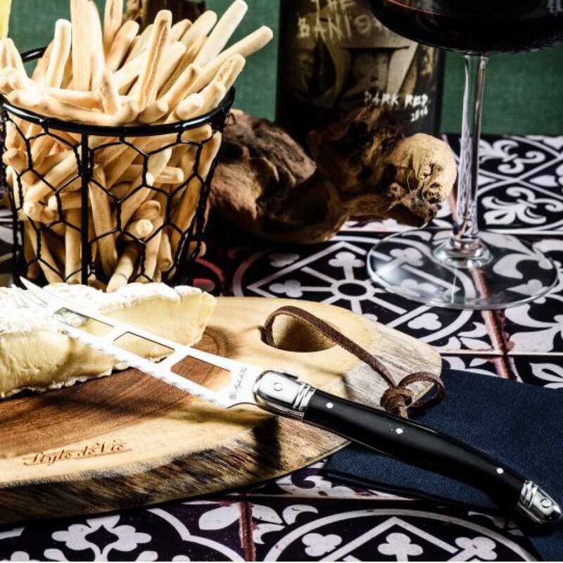 Laguiole Style de Vie Ostkniv svart