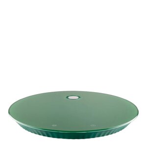 Alessi Plissé digital köksvåg 27,5 cm grön