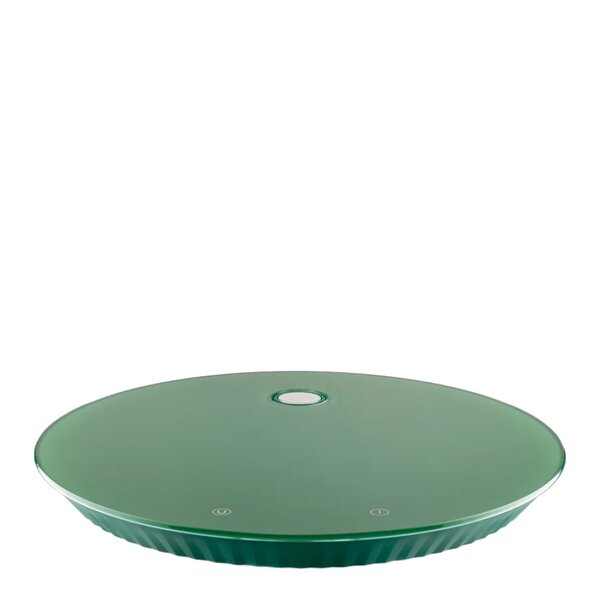 Alessi Plissé digital köksvåg 27,5 cm grön