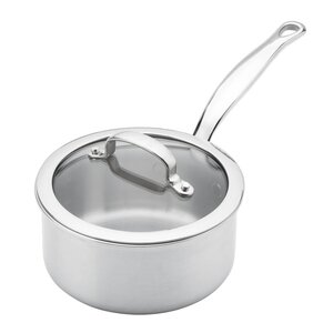 GreenPan Premiere obelagd 5-lagers kastrull med lock 16 cm 1,58 L