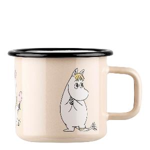 Muurla Mumin Emaljmugg Snorkfröken 37 cl Beige