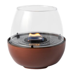 Tenderflame Tulip 18 lykta 0,3 L keramik reactive glace bärnsten