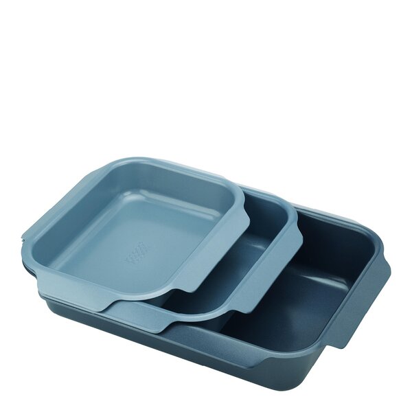 Joseph Joseph Space ugnsform 3 delar 12,3x32,8 cm blå
