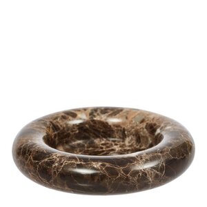 OYOY Savi marmor ljusfat blockljus 14 cm Choko