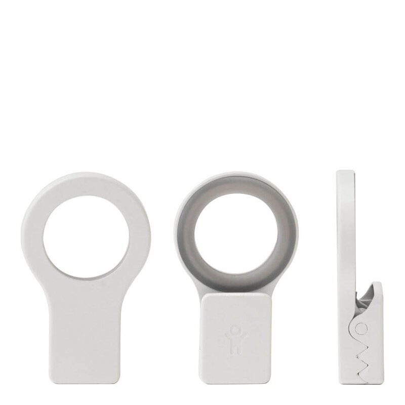 Bosign Loop clips för kökshandduk 2-pack vit