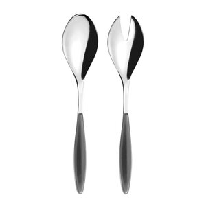 Guzzini Feeling salladsbestick 25 cm 2 delar grey