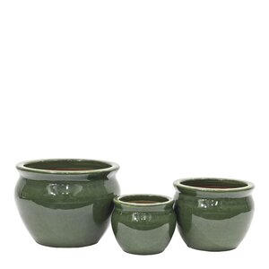 GUS Design Blanka blomkruka 17/23/29 cm 3-pack irish green