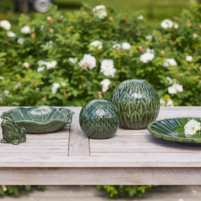 GUS Design Blomma dekorboll 20 cm irish green
