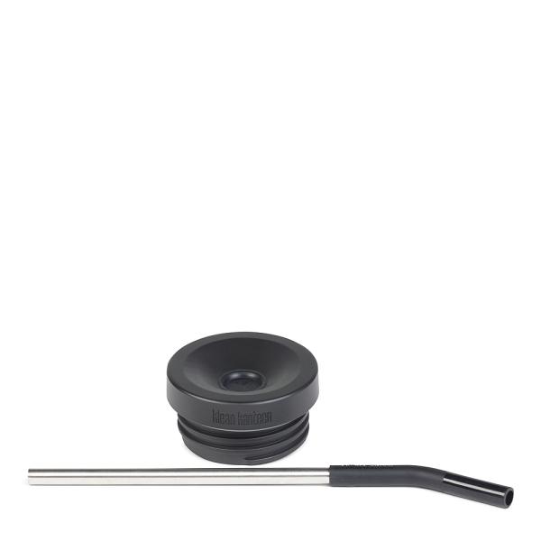 TKWide Lock + Sugrör Rostfri/Svart