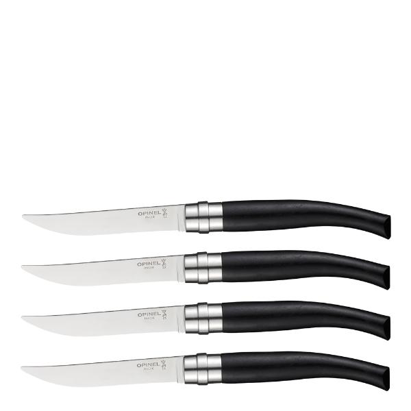 Opinel Table Bois Table Chic knivar 4-pack ebenholts